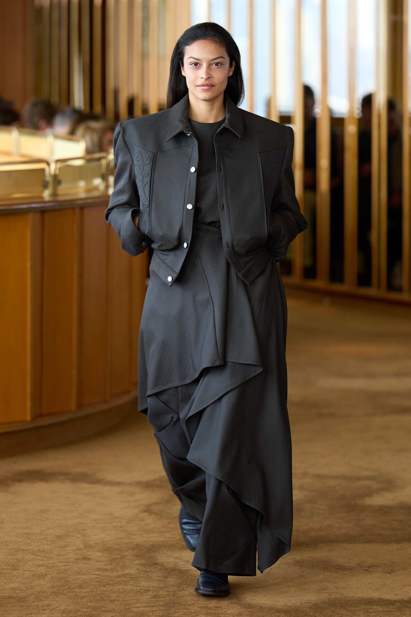 A model walks the Campillo fall/winter 2026 runway.