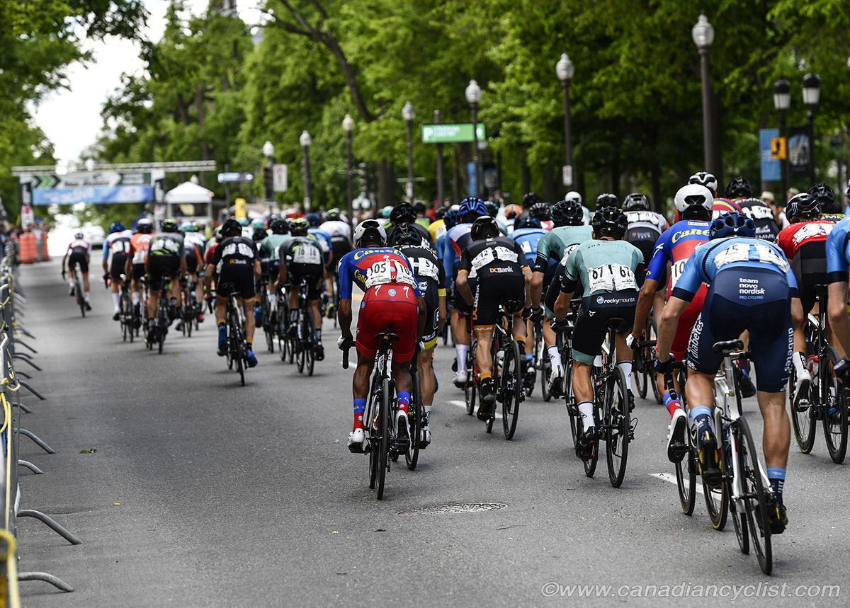 The uphill sprint to the finish line.