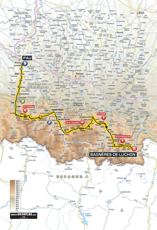 Tour de France 2012: Stage 16 Preview | Cyclingnews