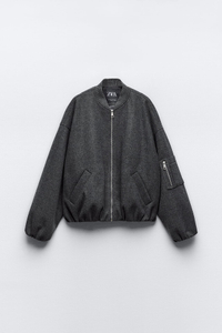 ZW Collection bomber jacket with pockets, was £69.99 now £49.99 (28% off)