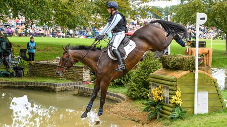 Pictured Alice Casburn and Topspin, who have been named on the British squad for the under-25 eventing World Championships.