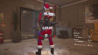 The Festive Delivery backpack in The Division 2