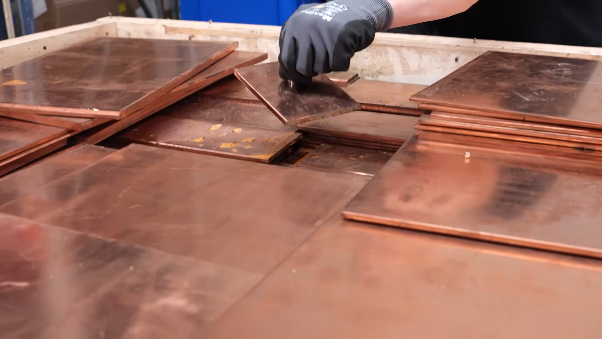 The faked material shipments