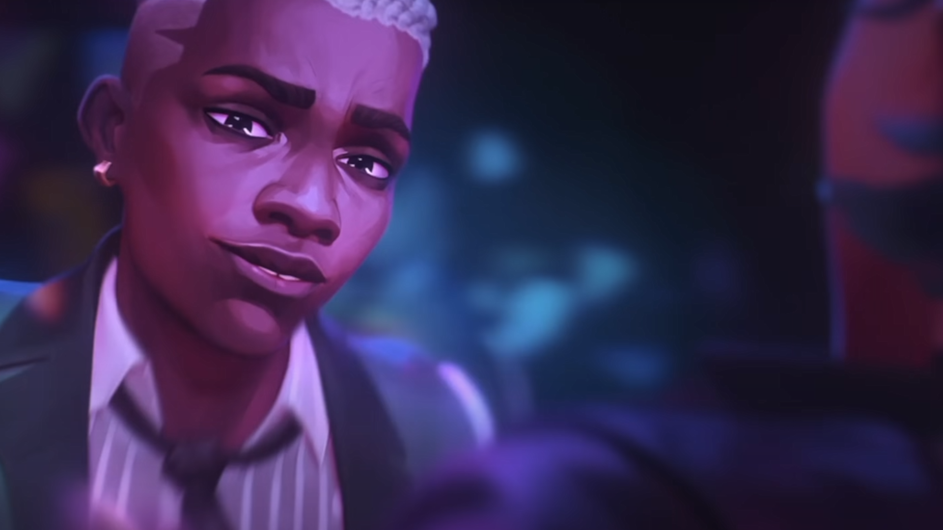 Ekko dances in a youthful, coming-of-age haze with Jinx in Arcane season 2 episode 7.