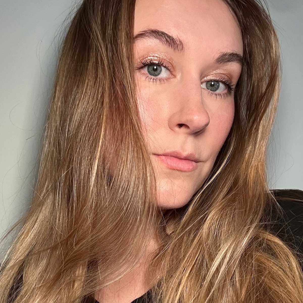 Beauty editor Kaitlyn McLintock wearing Danessa Myricks Colorfix Stix