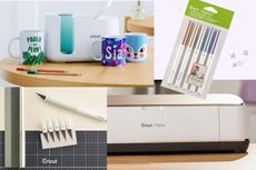 A collage of items from the Cricut Cyber Monday deal range