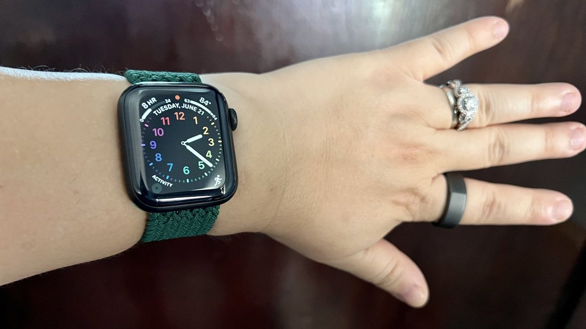 Zagg Braided Watch Band Forest Green Wear