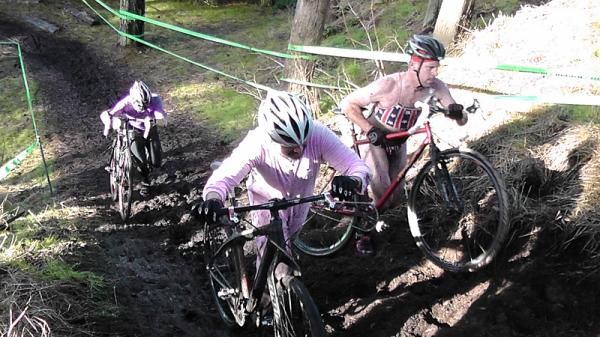 This was just one muddy run-up