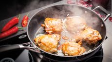 Best non-stick frying pan: Stellar Induction Frying Pan lifestyle