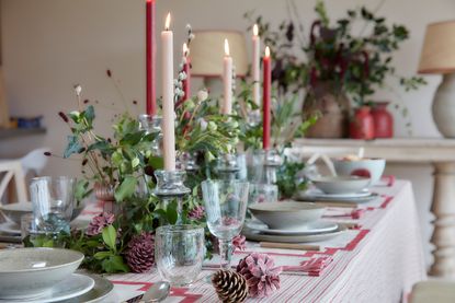 Christmas table by Birdie Fortescue