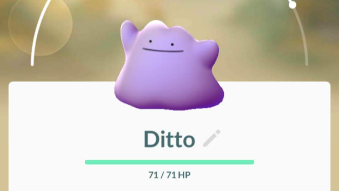 Pokemon Go Ditto