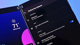 Surface Duo 2 settings