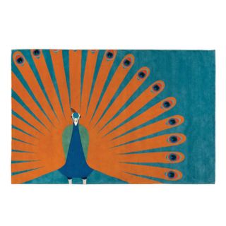 The Rug Company Peacock Modern Rug
