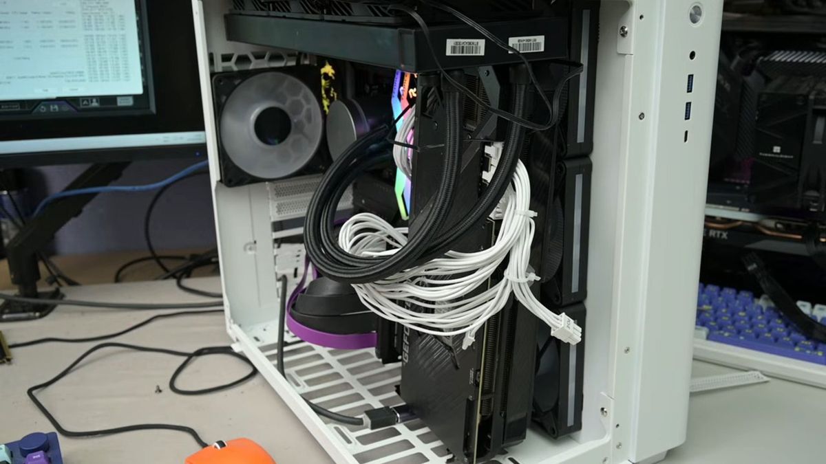 Modder discovers that putting a GPU in the 'wrong place' can deliver a 19 degree cooler hotspot