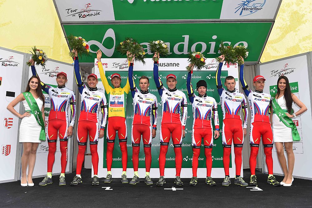 Katusha overall best team at the Tour de Romandie
