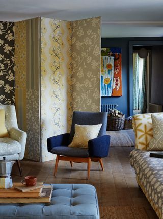 living room extension in Vanessa Arbuthnott's converted barn home