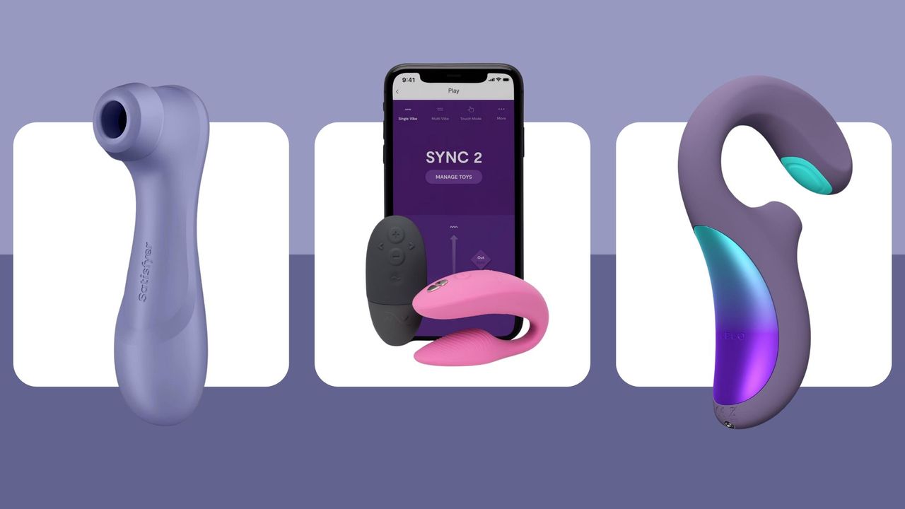 A selection of the best vibrator including picks from Satisfyer, We-Vibe, and Lelo