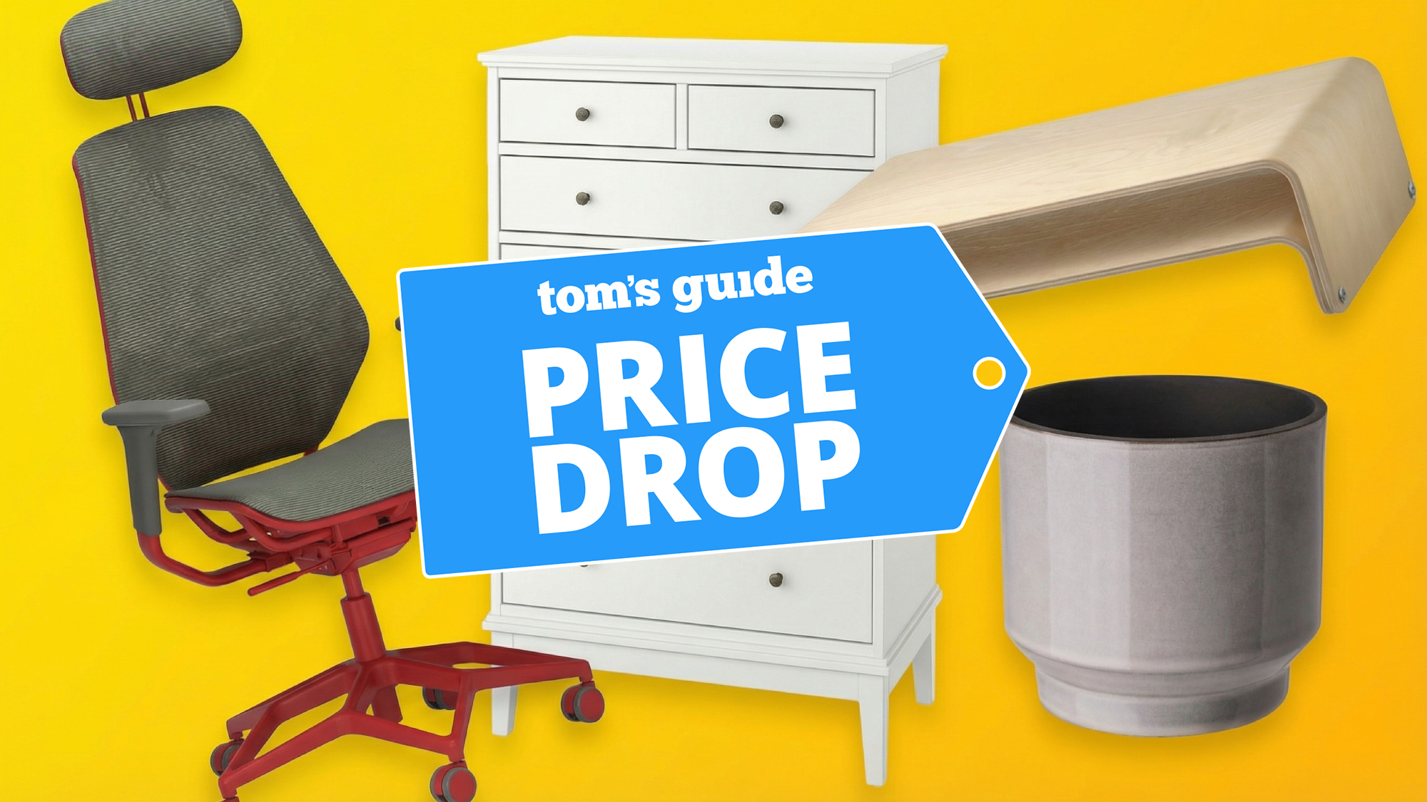 Collage of home decor items on sale at IKEA