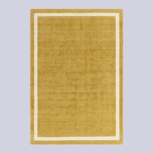 Refined Modern Border Rug