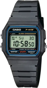 Casio F91-W | finns hos Amazon