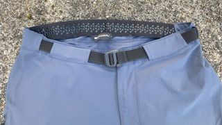 Madison Freewheel Men's Trousers waist and closure detail