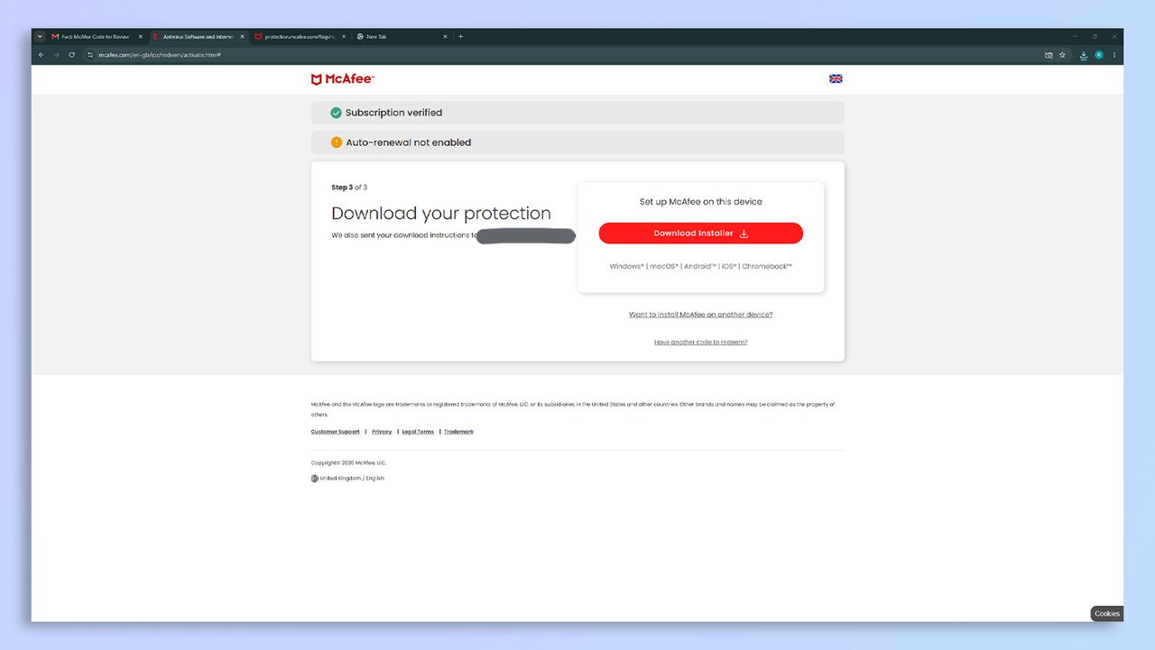 McAfee+ Premium screenshots on PC
