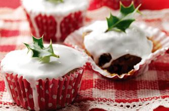 Christmas fairy cakes