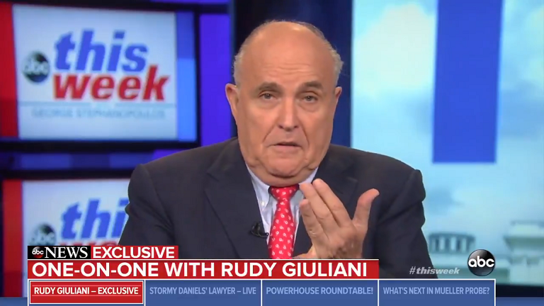 Rudy Giuliani on ABC News