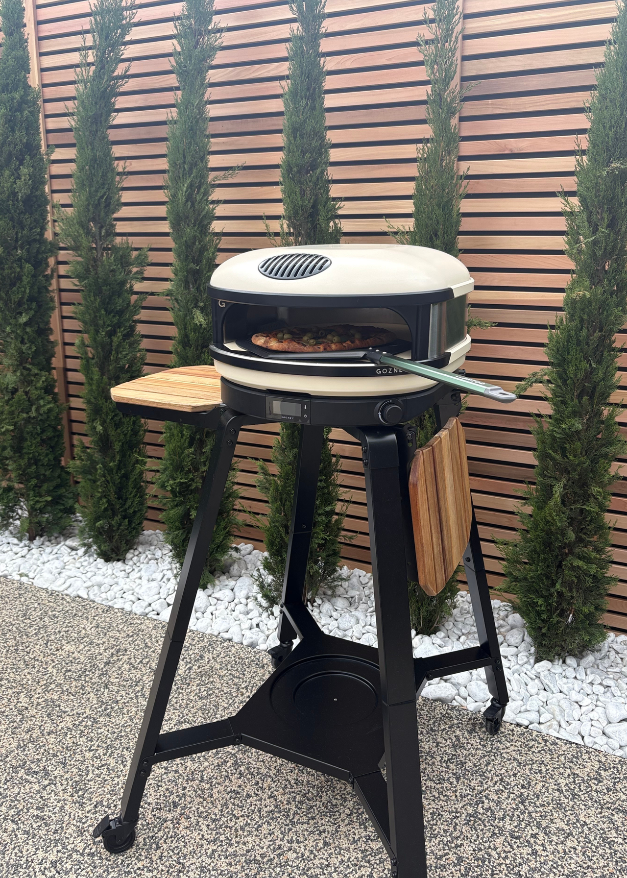 A Gozney oven at the Chelsea Flower Show 2026