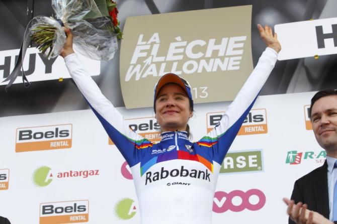 World Cup leader, Marianne Vos (Rabo Women)