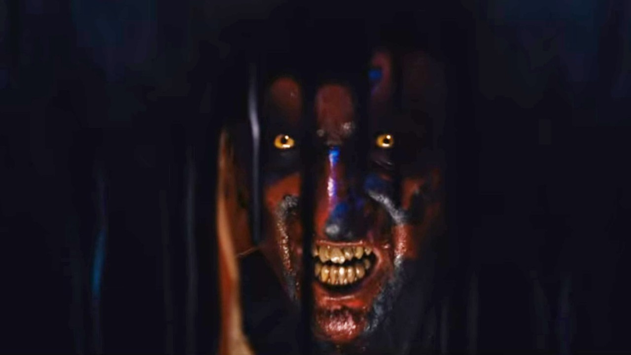 Joseph Bishara as the Lipstick Demon in Insidious: The Red Door.