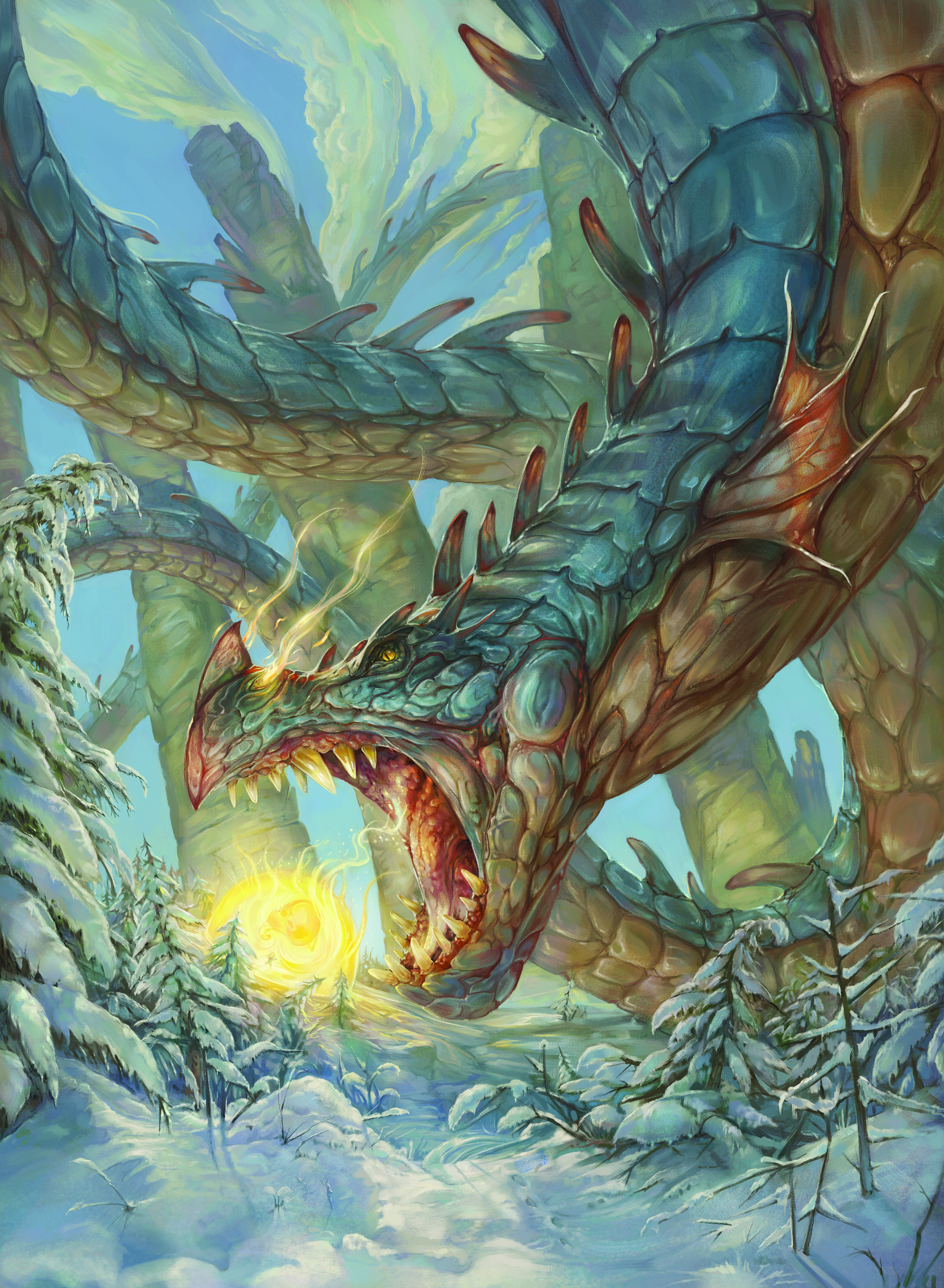 Fantasy creature art