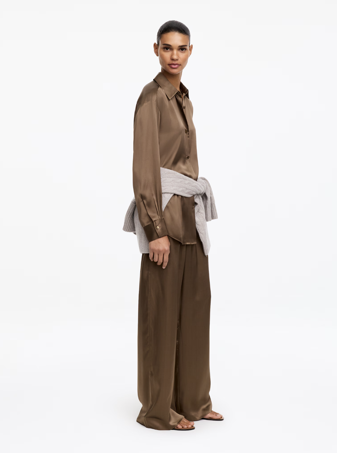 ARKET, Silk Satin Shirt