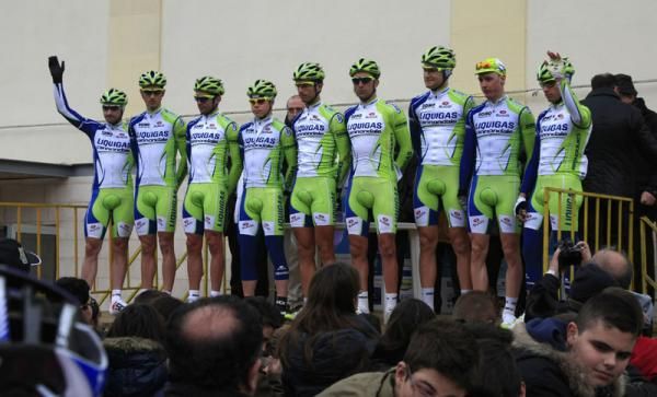 Liquigas at the start