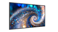 The new PPDS 2000 Series for digital signage, showing a blue and gold swirl of color.