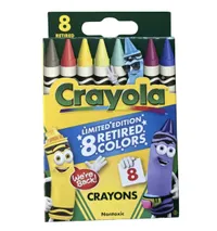 Crayola  Limited Edition Retired Colors Crayons, Coloring Book & Sharpener Bundle