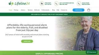 Lifeline24 medical alert system