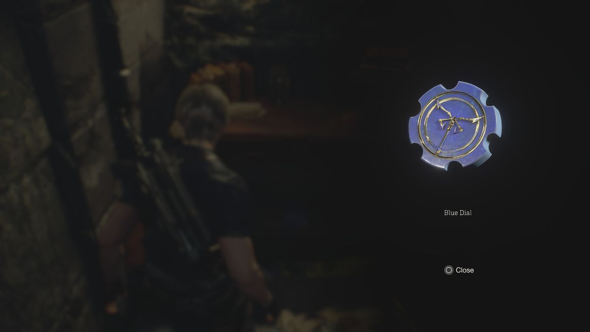Resident Evil 4 Remake church puzzle - Blue Dial