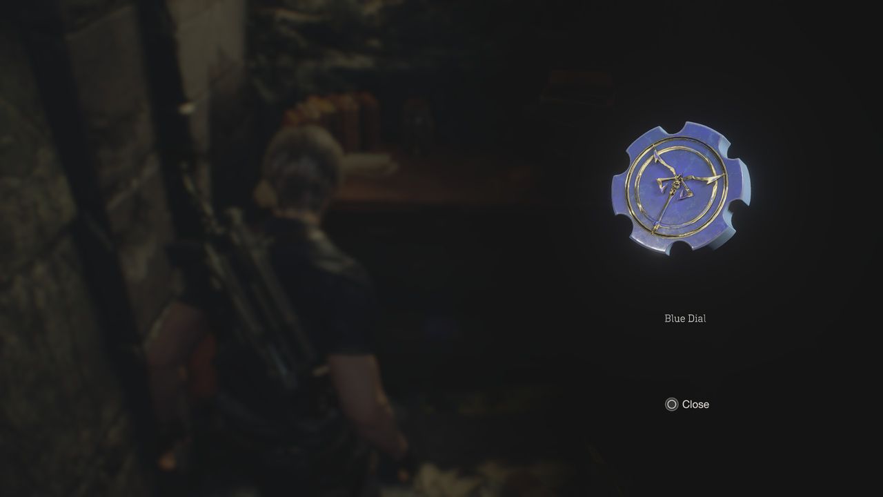 Resident Evil 4 Remake church puzzle - Blue Dial