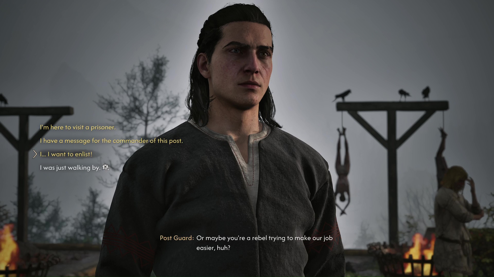 Talking your way into Stoneward Post in The Blood of Dawnwalker