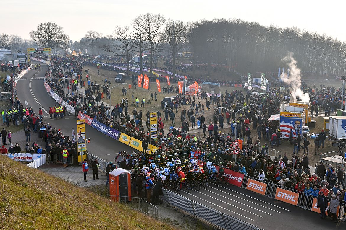 The start in Hoogerheide