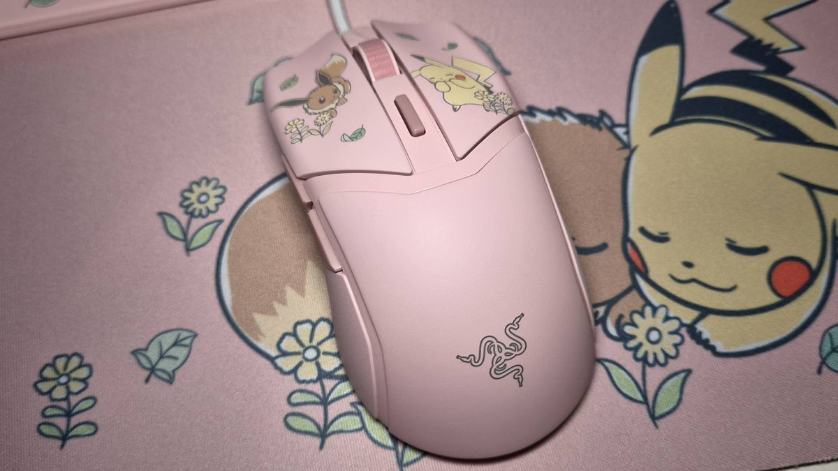 Photo of Razer's Pikachu &amp; Eevee Collection.