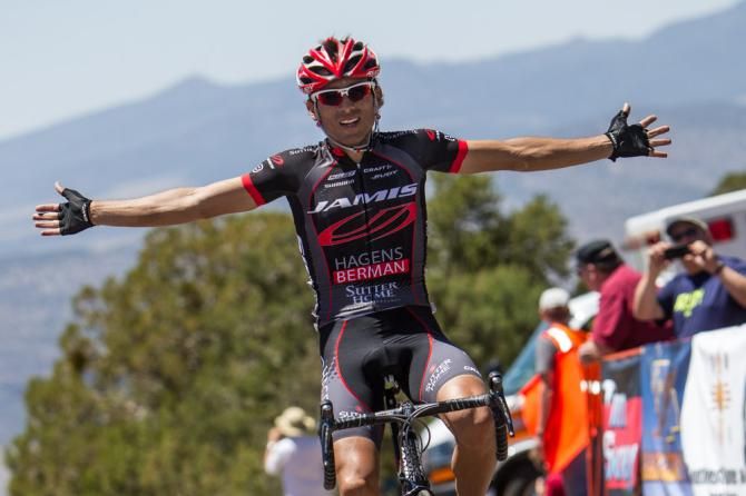 Janier Acevedo (Jamis-Hagens Berman) solos to the win at Tour of the Gila