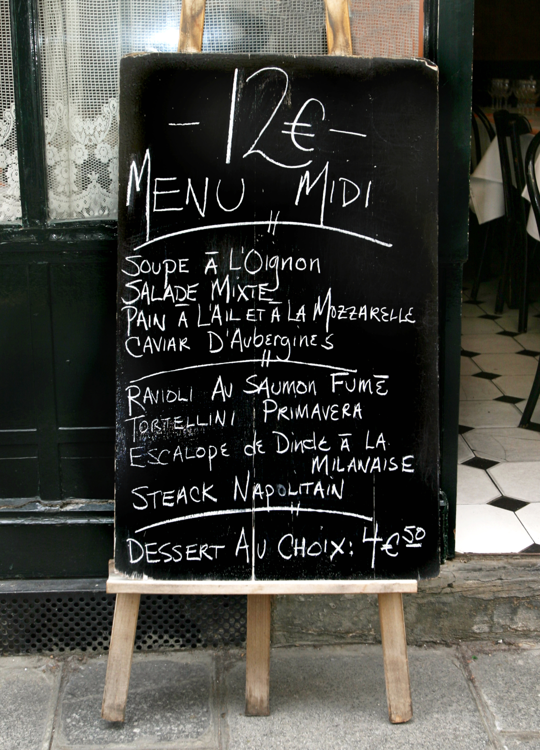 Chalk board