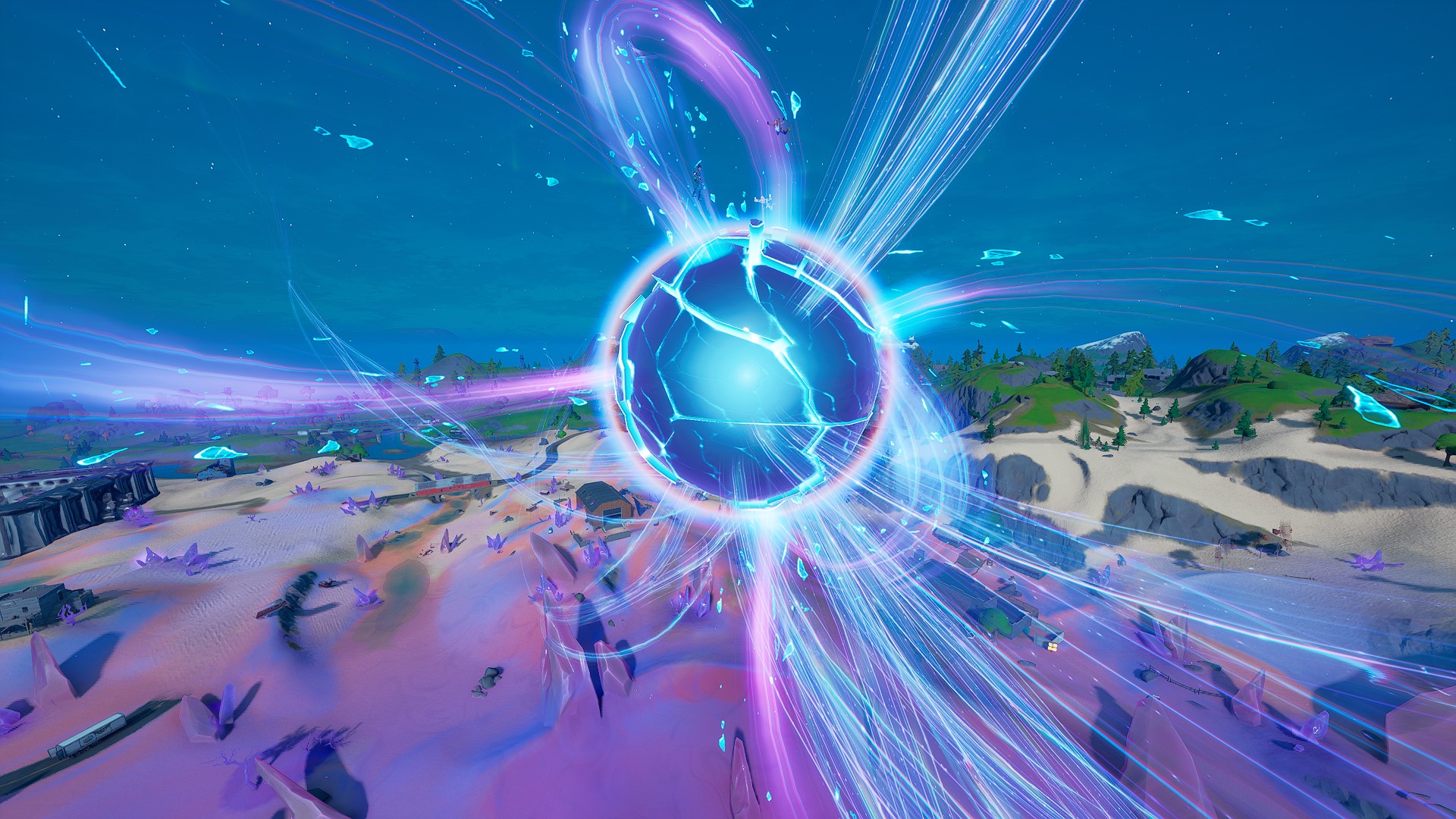  Where to find Zero Point and crystal trees in Fortnite 