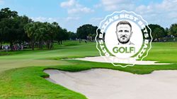 Trump National Doral, host of the Cadillac Championship, with the Bazza's Best Bets logo