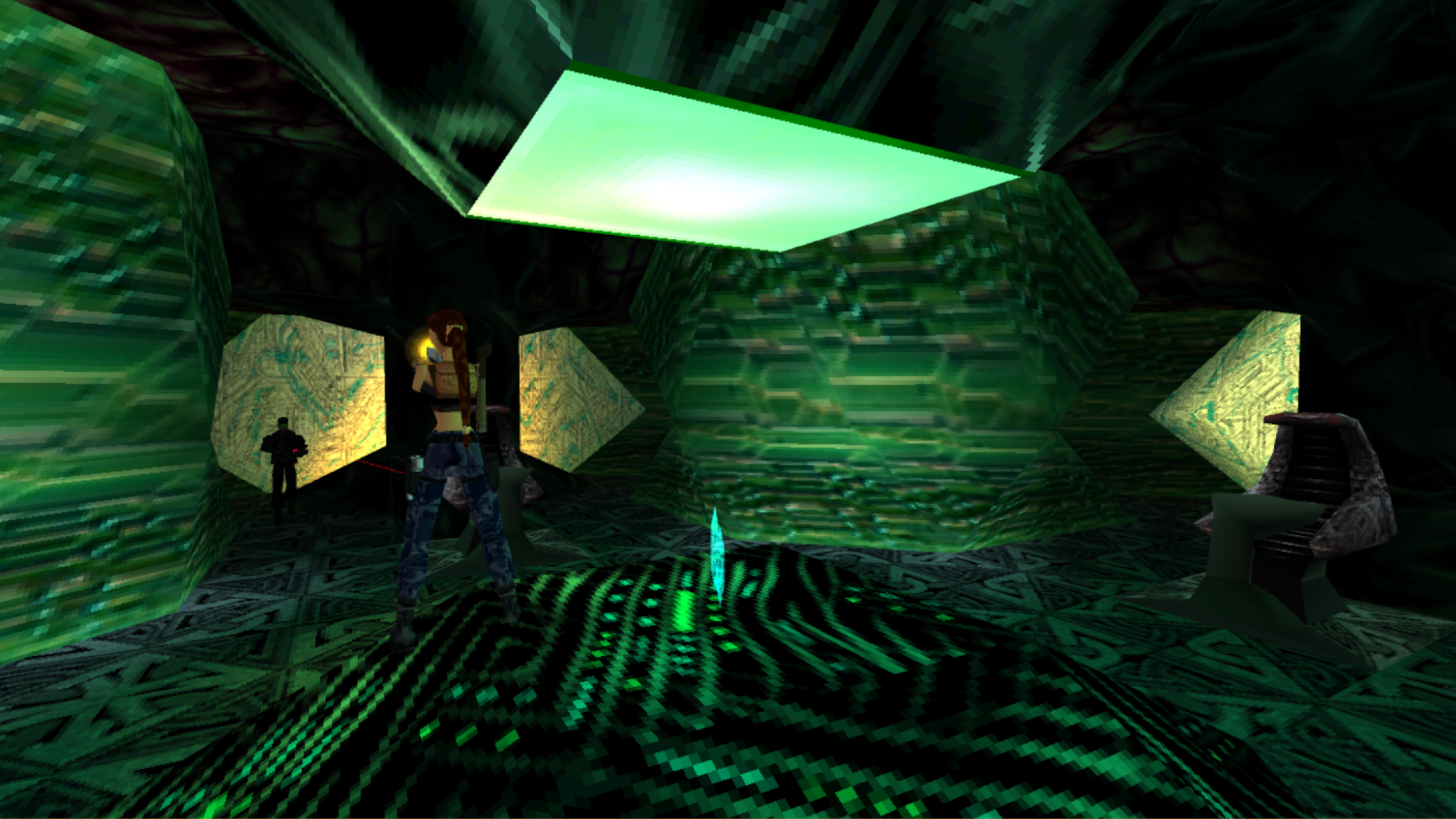 The UFO from Tomb Raider 3