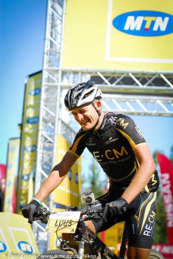 Second place Lourens Luus