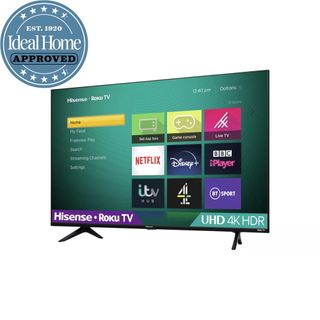 Hisense A7200 Smart 4K LED TV with Ideal Home Approved logo