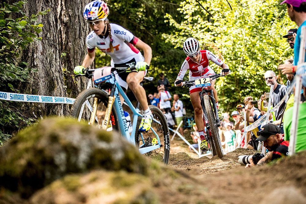 Yana Belomoina and Jolanda Neff